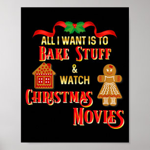 Alles, was ich tun möchte, ist Weihnachtsfilme anz Poster