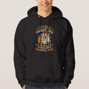 Alles was ich über das Leben wissen muss Meerschwe Hoodie