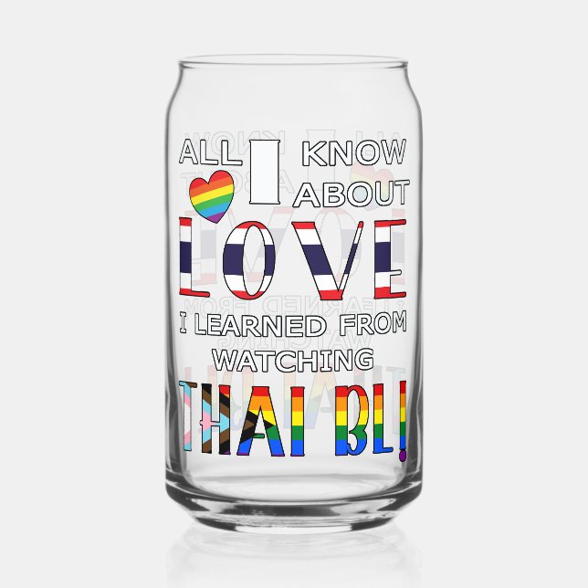 Alles, was ich über die Liebe weiß, die ich durch  Dosenglas (Vorderseite)