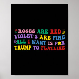 Alles, was ich will, ist, dass Trump einen Herzsti Poster