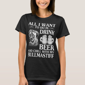 Alles, was ich Wollte, ist, mit meinem Bull Bier-K T-Shirt