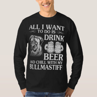 Alles, was ich Wollte, ist, mit meinem Bull Bier-K T-Shirt