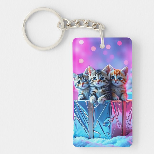 Alles, was ich zu Weihnachten brauche Schlüsselanhänger (Vorderseite)