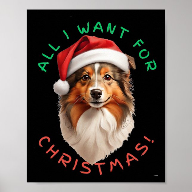 Alles, was ich zu Weihnachten Gewollt habe! Für Sh Poster (Vorne)