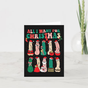 Alles, was ich zu Weihnachten Gewollt habe, ist d Karte