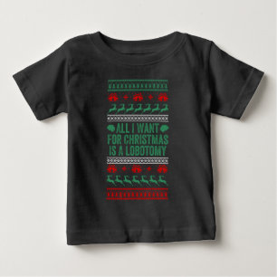 Alles, was ich zu Weihnachten Gewollt habe, ist de Baby T-shirt