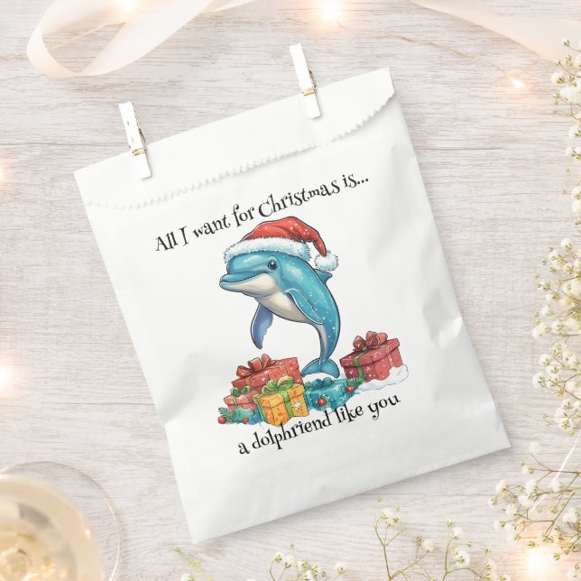 Alles, was ich zu Weihnachten Gewollt habe, ist ei Geschenktütchen (Ausgeschnitten)