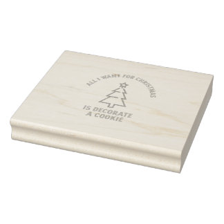 Alles, was ich zu Weihnachten gewollt habe, ist ei Gummistempel