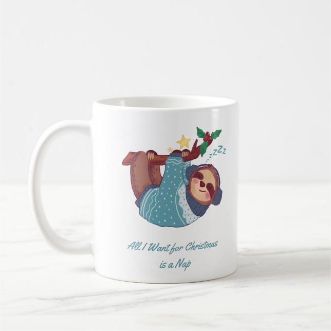 Alles, was ich zu Weihnachten gewollt habe, ist ei Kaffeetasse (Links)