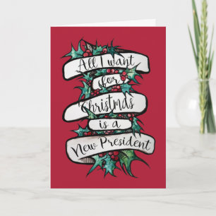 Alles, was ich zu Weihnachten gewollt habe, ist ei Karte