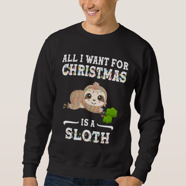 Alles, was ich zu Weihnachten Gewollt habe, ist ei Sweatshirt (Vorderseite)