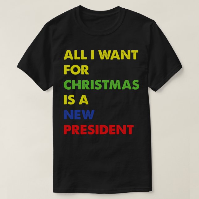 Alles, was ich zu Weihnachten Gewollt habe, ist ei T-Shirt (Design vorne)