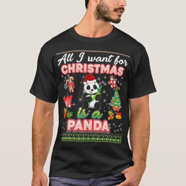 Alles, was ich zu Weihnachten Gewollt habe, ist ei T-Shirt (Vorderseite)