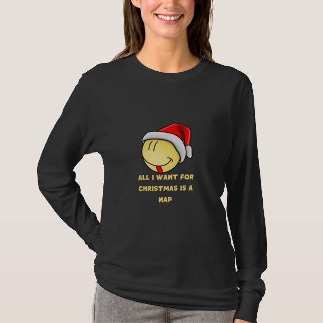 Alles, was ich zu Weihnachten Gewollt habe, ist ei T-Shirt (Vorderseite)