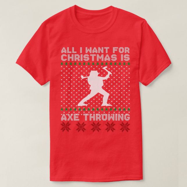 Alles, was ich zu Weihnachten gewollt habe, ist ei T-Shirt (Design vorne)