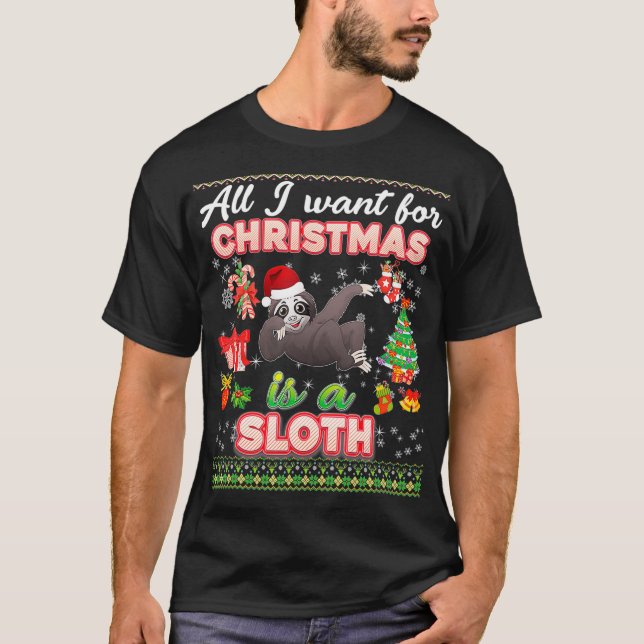 Alles, was ich zu Weihnachten Gewollt habe, ist ei T-Shirt (Vorderseite)