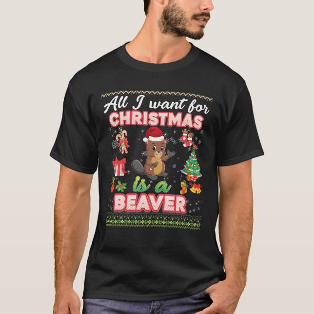 Alles, was ich zu Weihnachten Gewollt habe, ist ei T-Shirt (Vorderseite)