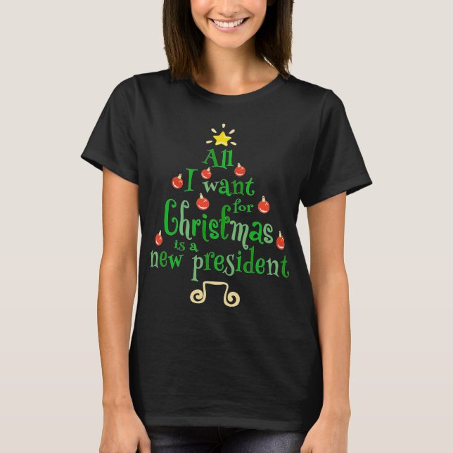 Alles, was ich zu Weihnachten Gewollt habe, ist ei T-Shirt (Vorderseite)