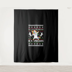 Alles, was ich zu Weihnachten Gewollt habe, ist ei Wandteppich