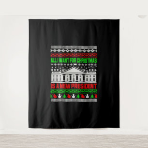 Alles, was ich zu Weihnachten Gewollt habe, ist ei Wandteppich