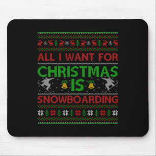 Alles, was ich zu Weihnachten Gewollt habe, ist hä Mousepad