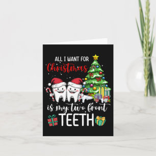 Alles, was ich zu Weihnachten Gewollt habe, ist me Karte