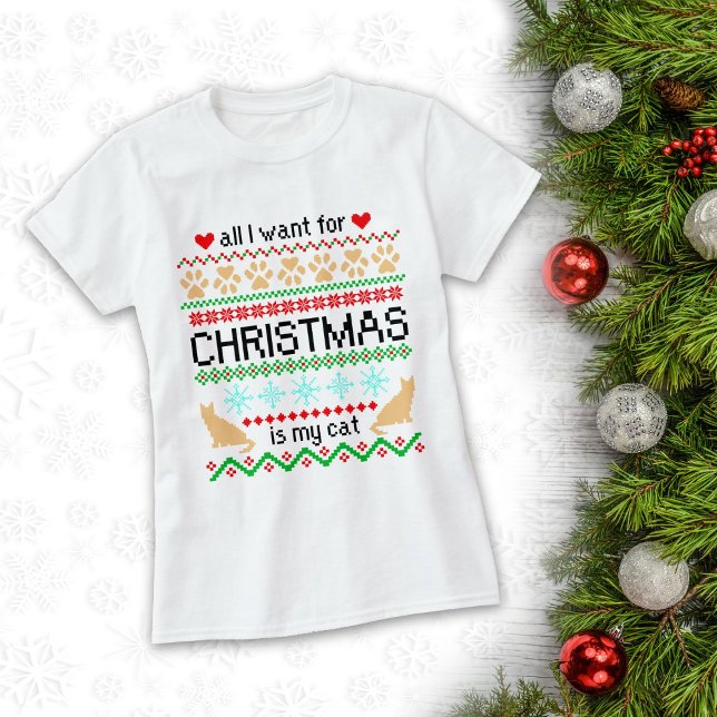 Alles, was ich zu Weihnachten Gewollt habe, ist me T-Shirt (Von Creator hochgeladen)