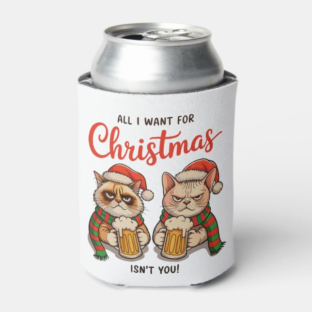 Alles, was ich zu Weihnachten Gewollt habe, ist ni Dosenkühler (Kanne Vorderseite)