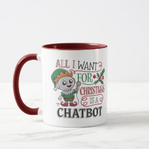 🤖 Alles, was ich zu Weihnachten Gewollt habe, ist Tasse