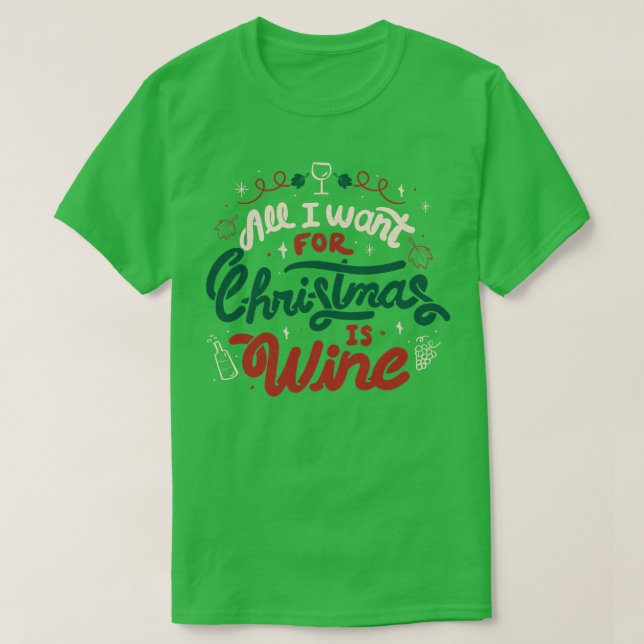 Alles, was ich zu Weihnachten Gewollt habe, ist We T-Shirt (Design vorne)