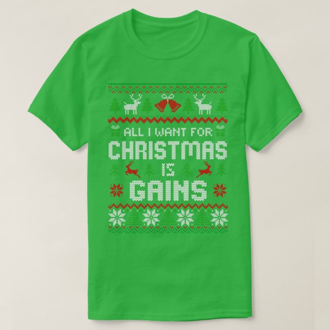 Alles, was ich zu Weihnachten Gewollt habe, sind G T-Shirt (Design vorne)