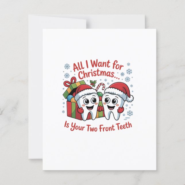 Alles, was ich zu Weihnachten Gewollt habe, sind I (Vorderseite)