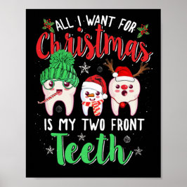 Alles, was ich zu Weihnachten Gewollt habe, sind m Poster