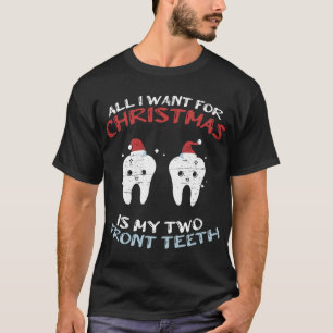 Alles, was ich zu Weihnachten Gewollt habe, sind m T-Shirt