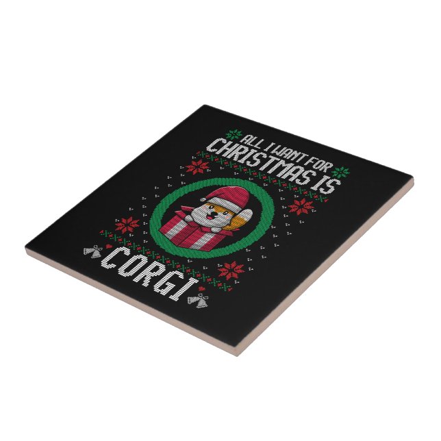 Alles, was ich zu Weihnachten gewollt ist Niedlich Fliese (Seite)