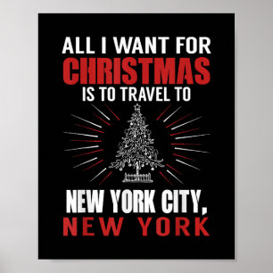 Alles, was ich zu Weihnachten nach New York City G Poster