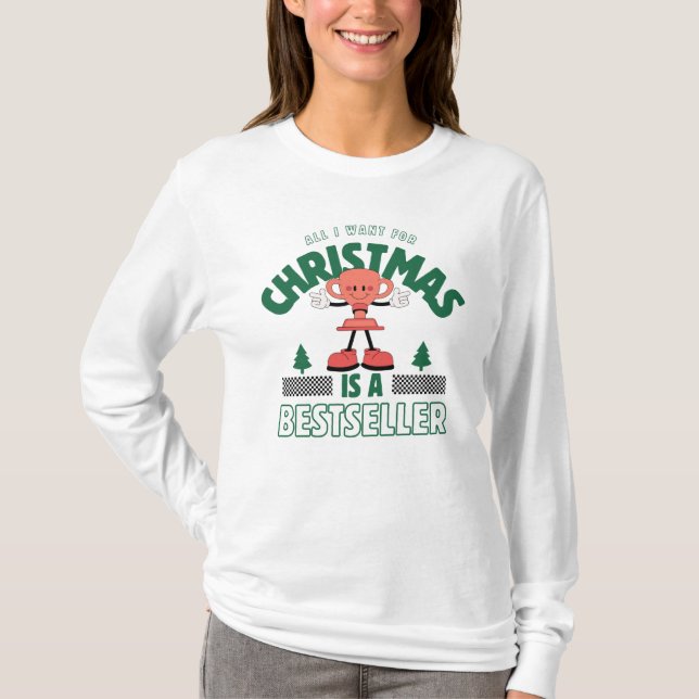Alles, was ich zu Weihnachten Weihnachts Funny Aut T-Shirt (Vorderseite)