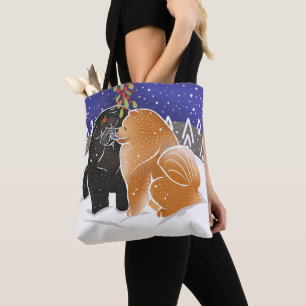 ALLES WAS ICH ZU WEIHNACHTEN WILL Chow Tote oder C