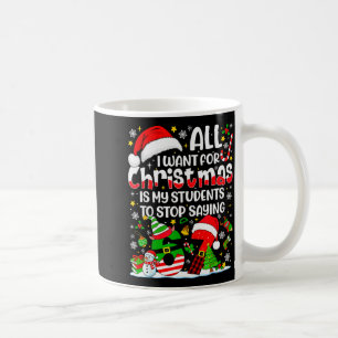 Alles, was ich zu Weihnachten will, ist, dass mein Kaffeetasse