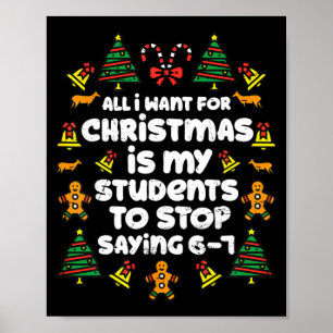 Alles, was ich zu Weihnachten will, ist, dass mein Poster