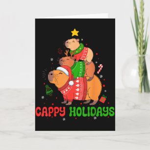 Alles, was ich zu Weihnachten will, ist ein Capyba Karte