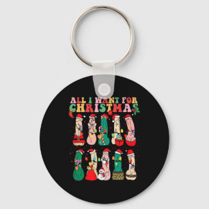 Alles, was ich zu Weihnachten will, ist ein fröhli Schlüsselanhänger