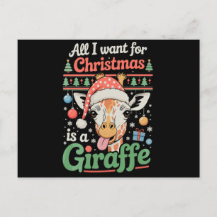 Alles, was ich zu Weihnachten will, ist ein Giraff