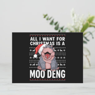 Alles, was ich zu Weihnachten will, ist ein Moo De