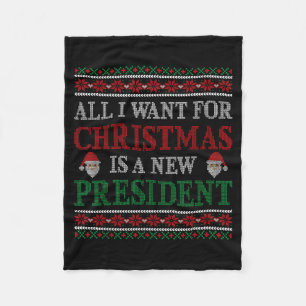 Alles, was ich zu Weihnachten will, ist ein neuer Fleecedecke