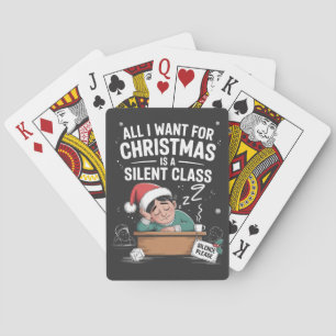 Alles, was ich zu Weihnachten will, ist eine still Spielkarten