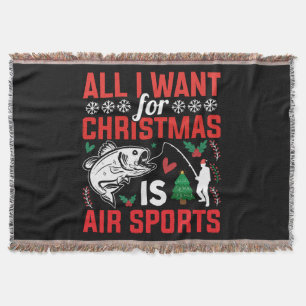 Alles, was ich zu Weihnachten will, ist Luftsport Decke