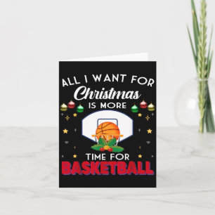 Alles, was ich zu Weihnachten will, ist mehr Zeit Karte