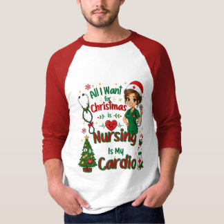 Alles, was ich zu Weihnachten will, ist mein Cardi T-Shirt