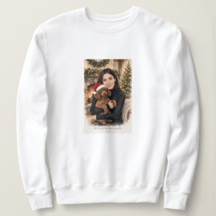Alles, was ich zu Weihnachten will, ist Pudel Pu Sweatshirt